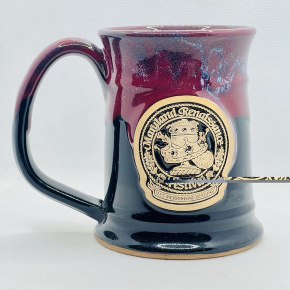 Maryland Renaissance Festival‎ 2008 Mug MD Ren Fest Beer Stein Large 20 Ounce - Picture 5 of 12